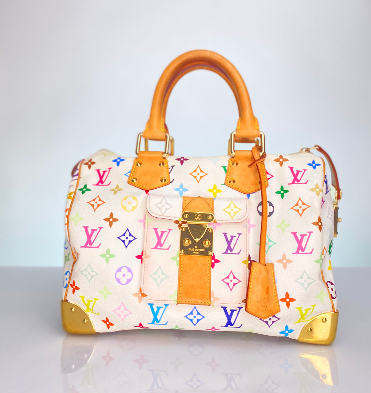 Vintage Louis Vuitton Murakami Multicolor Speedy 30