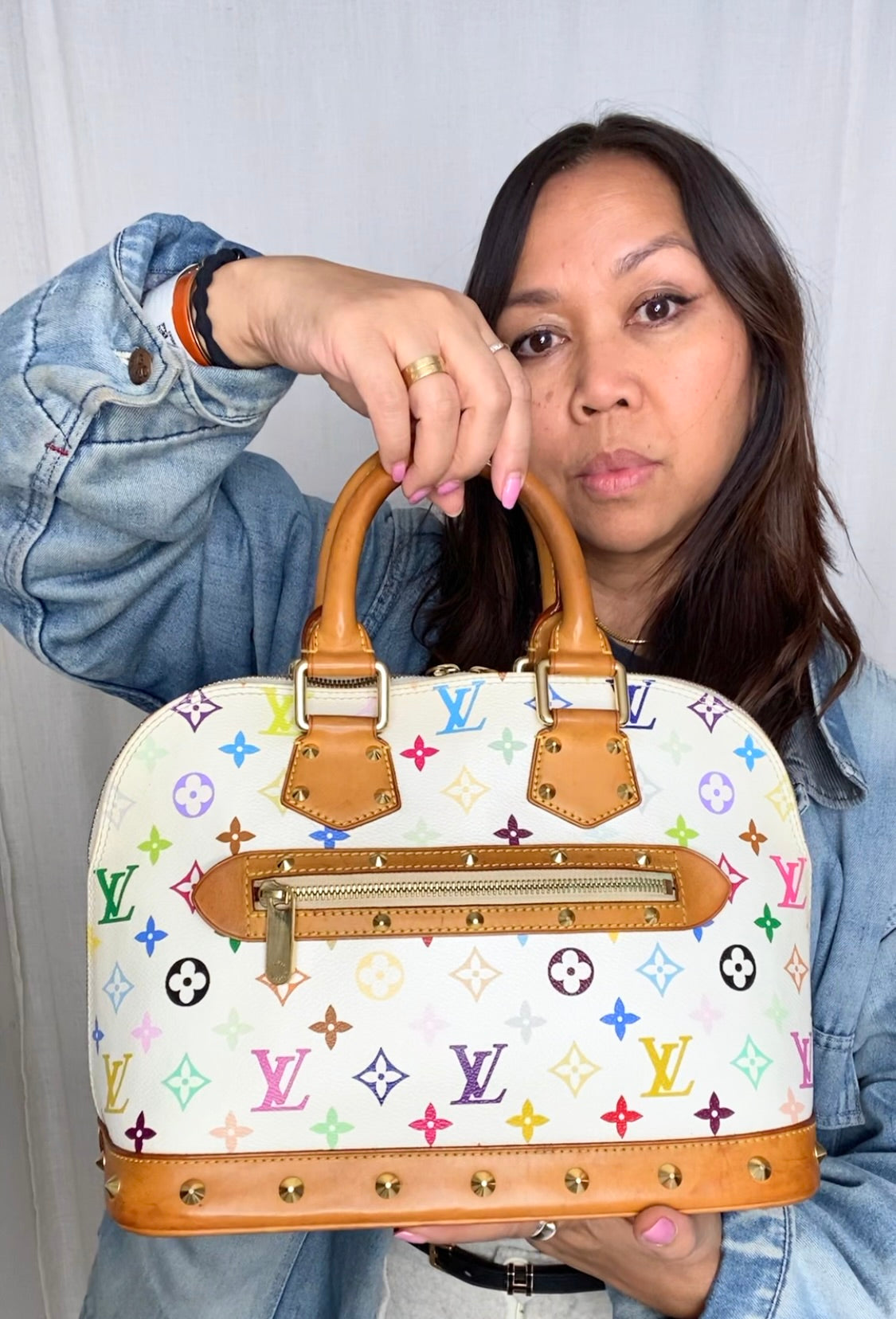 Louis Vuitton x Takashi Murakami Alma MM