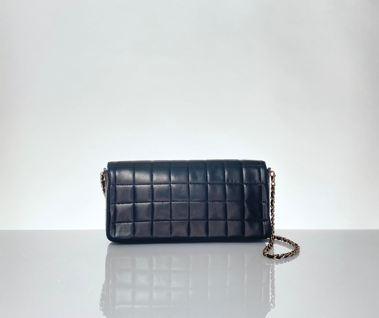 Chanel Vintage Lambskin "Chocolate Bar"