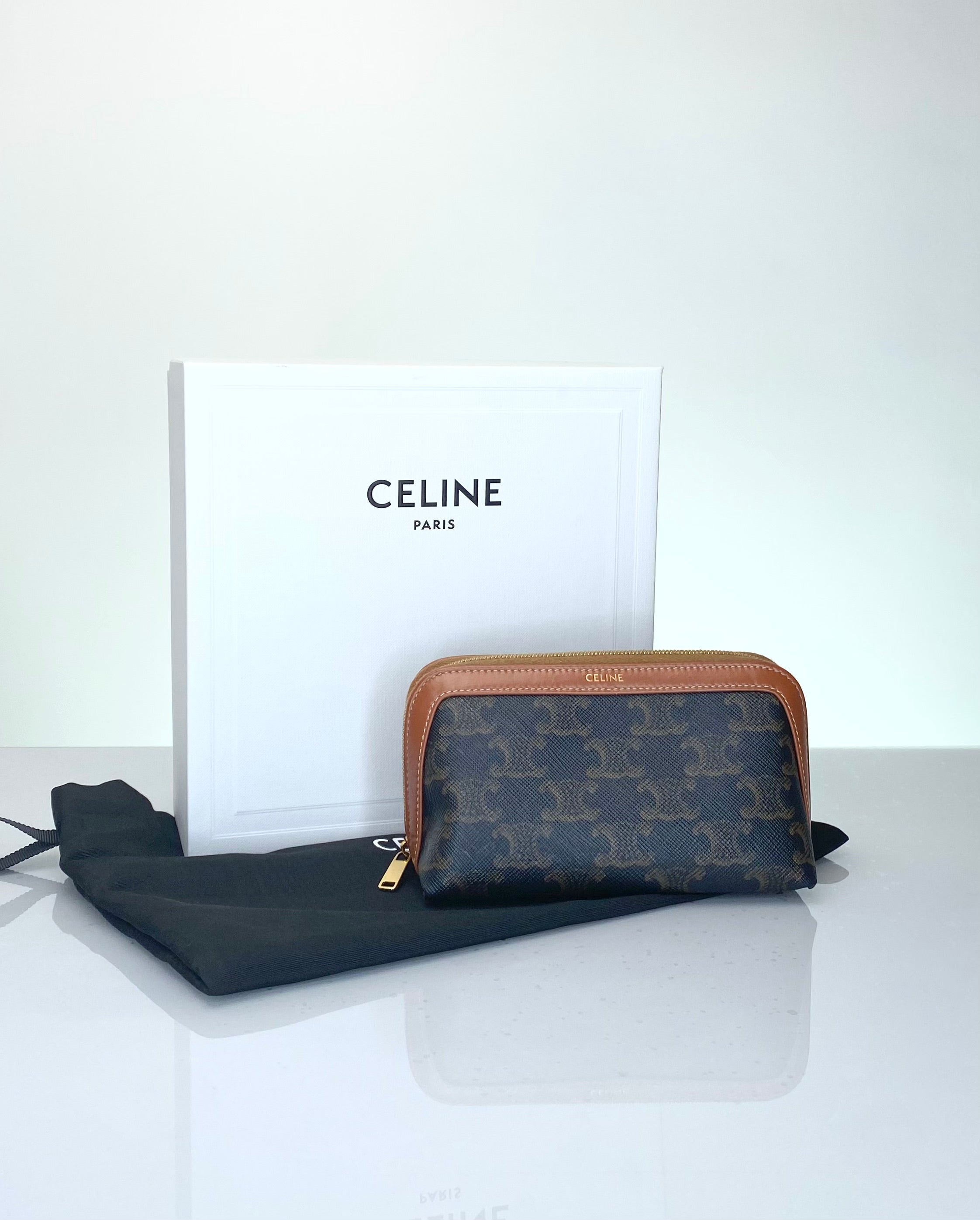 Celine Small Cosmetic Pouch The Procurement The Procurement Luxury Resale